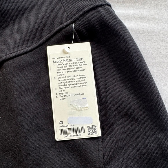 NWT Lululemon Scuba High-Rise Mini Skirt Taupetastic Size XS $78 - Picture 4 of 5